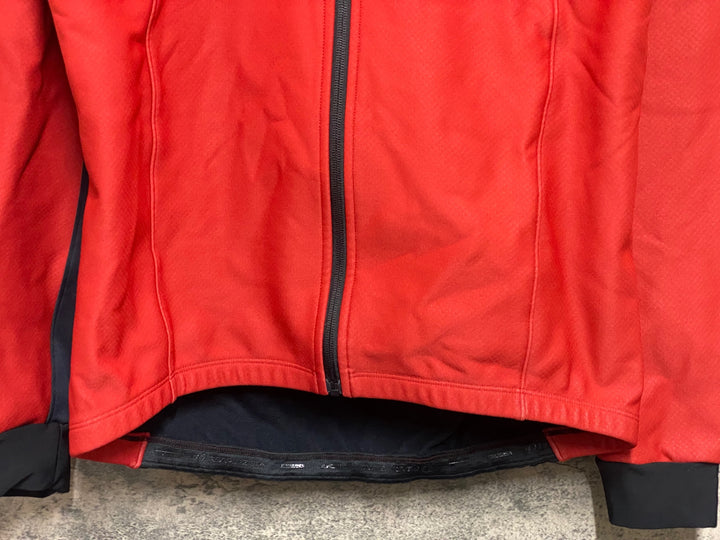 KA080 パールイズミ PEARL iZUMi 長袖 サイクルジャケット 赤 XL 裏起毛