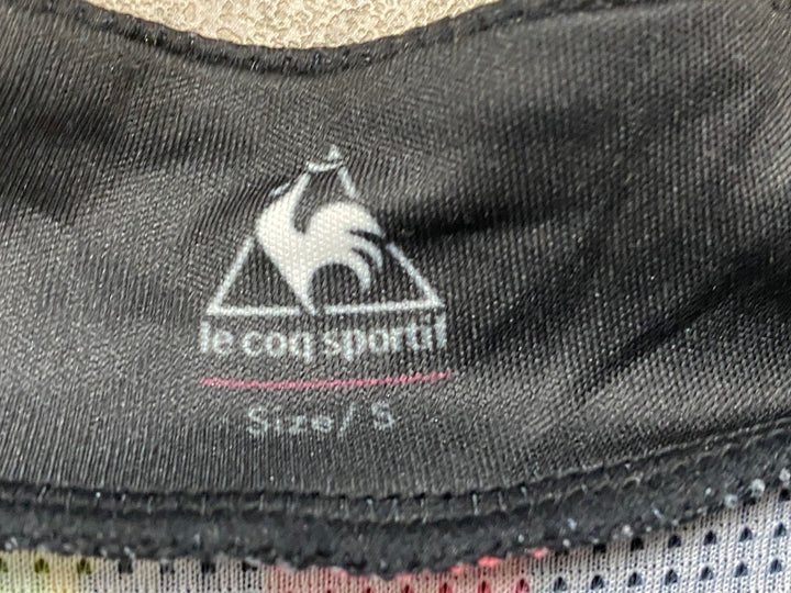 KI523 ルコックスポルティフ le coq sportif 半袖 サイクルジャージ 黒 S