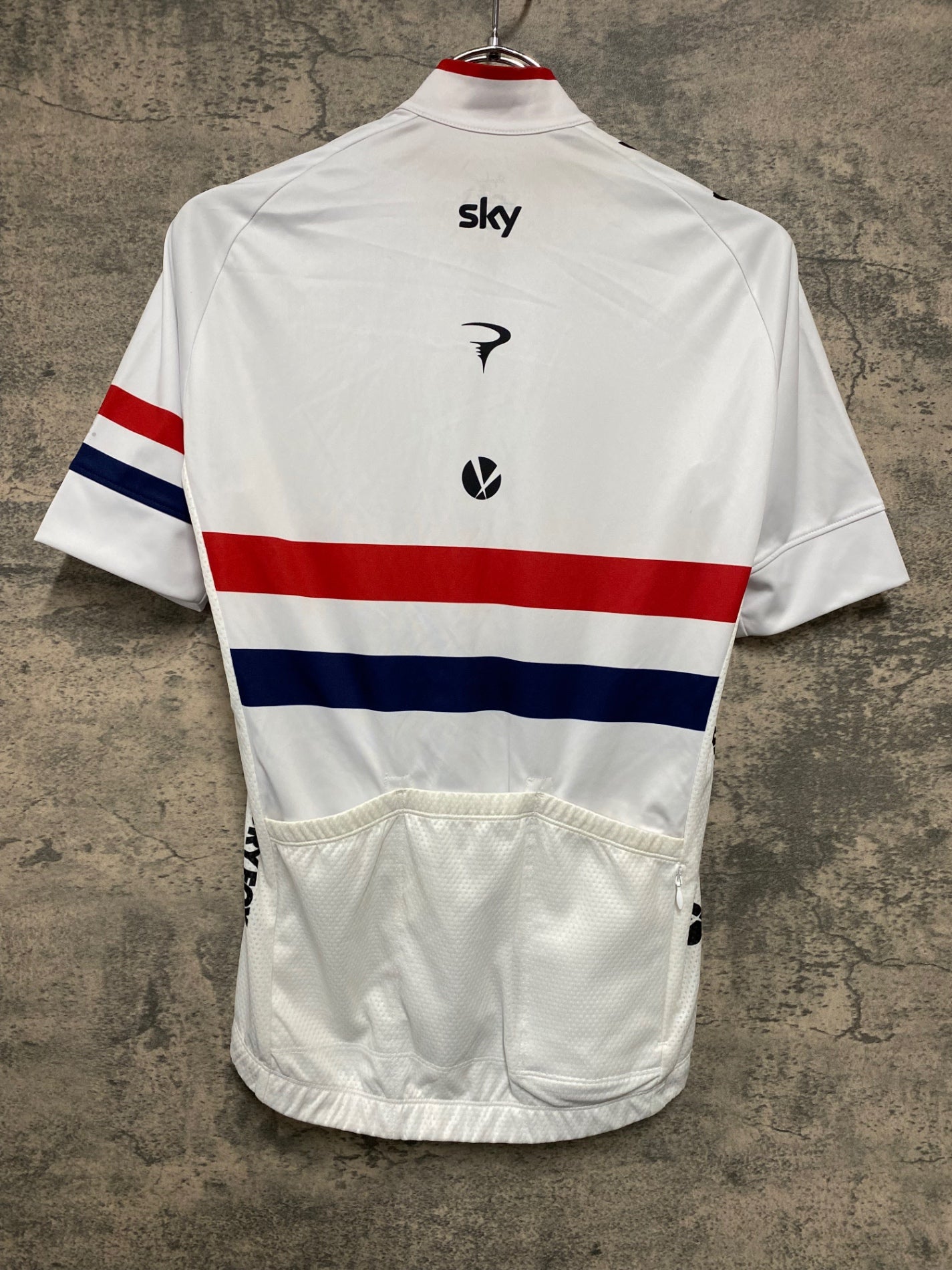 JF407 ラファ Rapha TEAM SKY 半袖 サイクルジャージ 白 XS – BICI