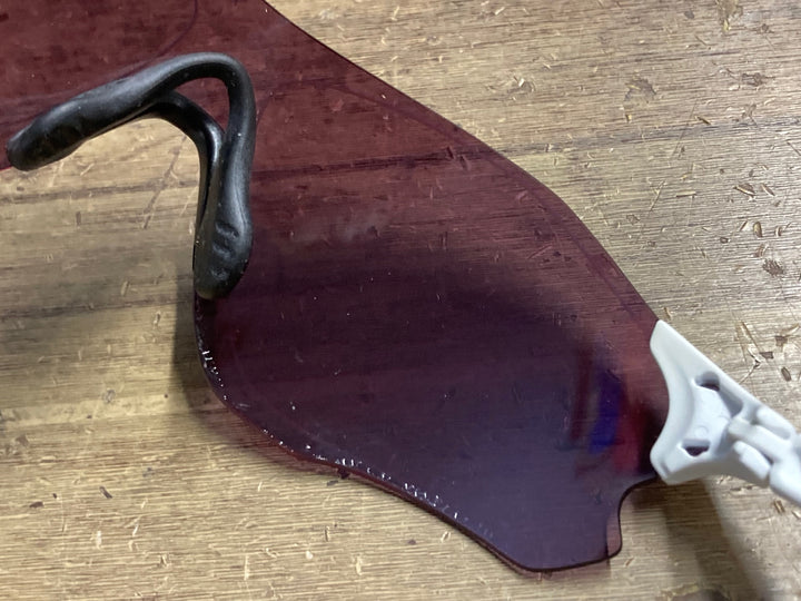 KL297 オークリー OAKLEY EV ZERO サングラス アイウェア 白 PRIZMレンズ ※レンズ気泡