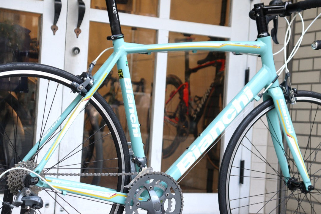 ビアンキ BIANCHI ヴィア ニローネ VIA NIRONE 7 2016モデル 57サイズ シマノ クラリス 2400 8S アルミ ロードバイク 【横浜店】