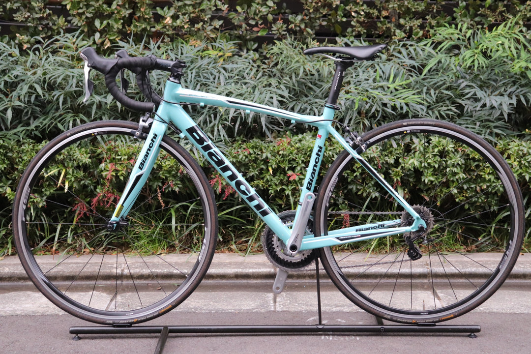 ビアンキ BIANCHI ヴィアニローネ VIA NIRONE 7 2016年 50サイズ シマノ 105 5800 MIX 11S アルミ ロードバイク 【さいたま浦和店】