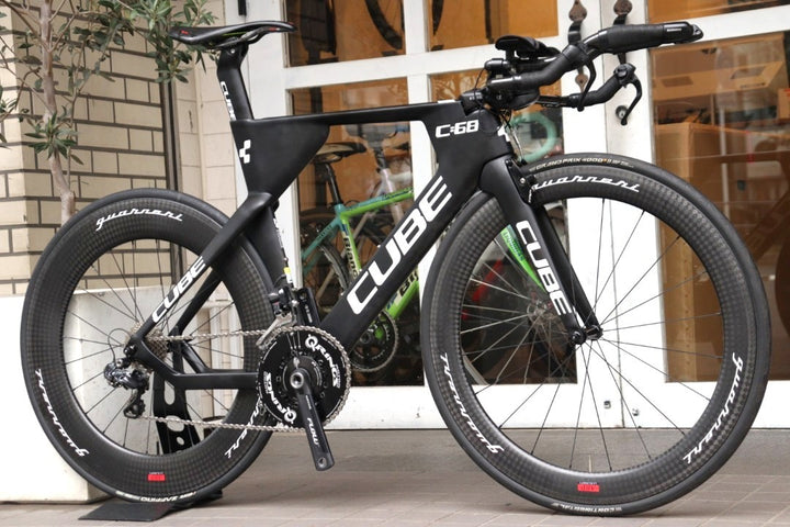 キューブ CUBE AERIUM C:68 SL 2017モデル Sサイズ シマノ アルテグラ 6870 MIX Di2 11S カーボン トライアスロンバイク 【横浜店】