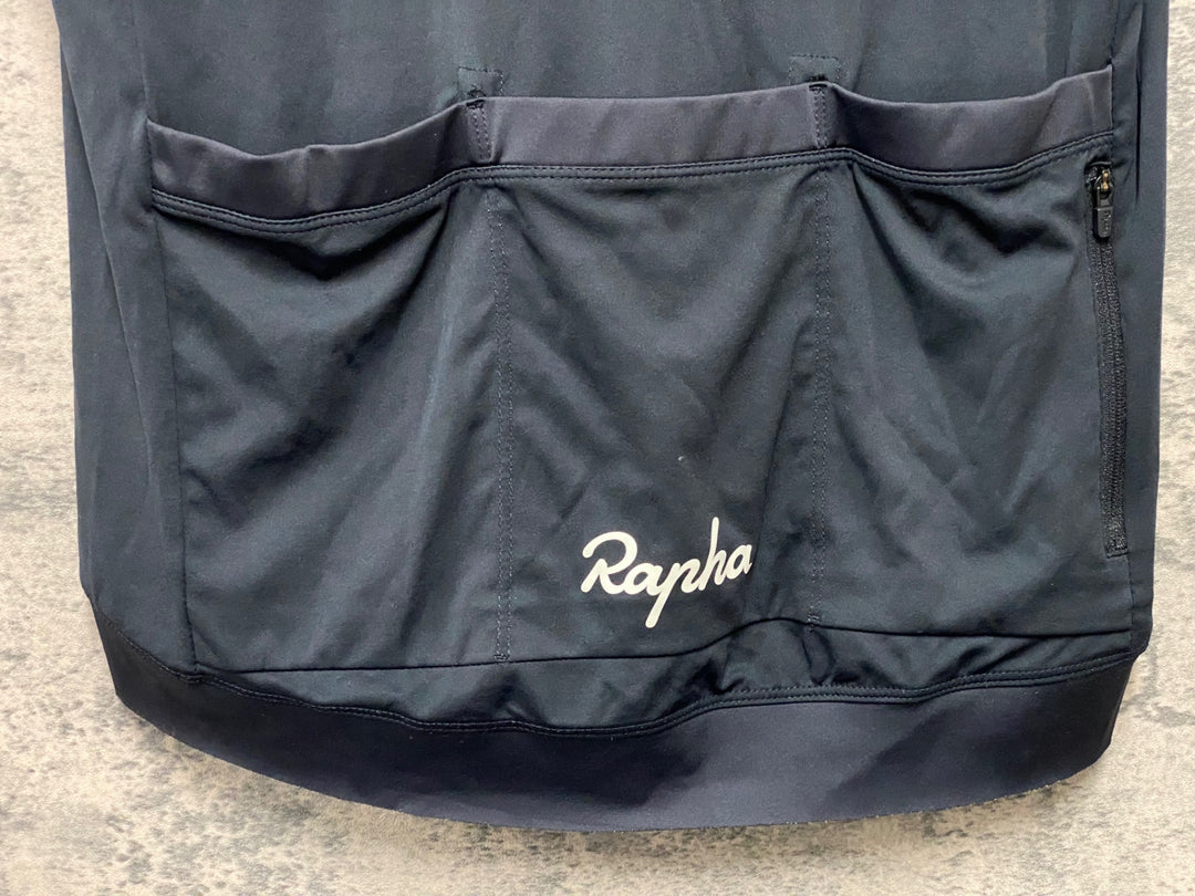 JU405 ラファ Rapha CORE JERSEY 半袖 サイクルジャージ 黒 L