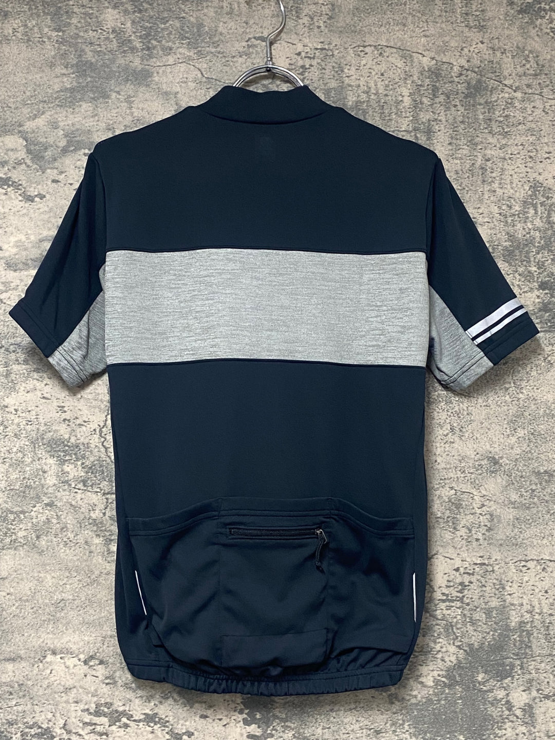KJ045 パールイズミ PEARL iZUMi 半袖 サイクルジャージ 黒グレー M