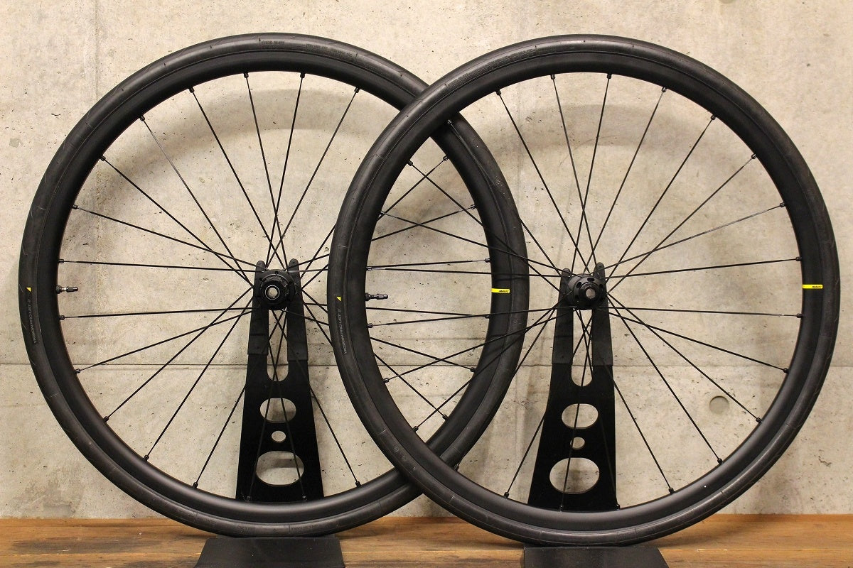 マヴィック MAVIC キシリウム KSYRIUM S 25 DISC アルミ チューブレスレディ ホイールセット シマノ 12/11S 【福岡店】