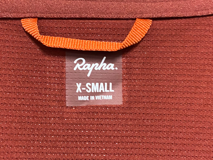 JE161 ラファ Rapha CLASSIC FLYWEIGHT JERSEY 半袖 サイクルジャージ オレンジレッド XS