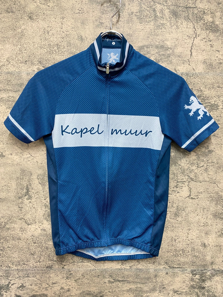 KA043 カペルミュール KAPELMUUR 半袖 サイクルジャージ ネイビー グレー レディース S