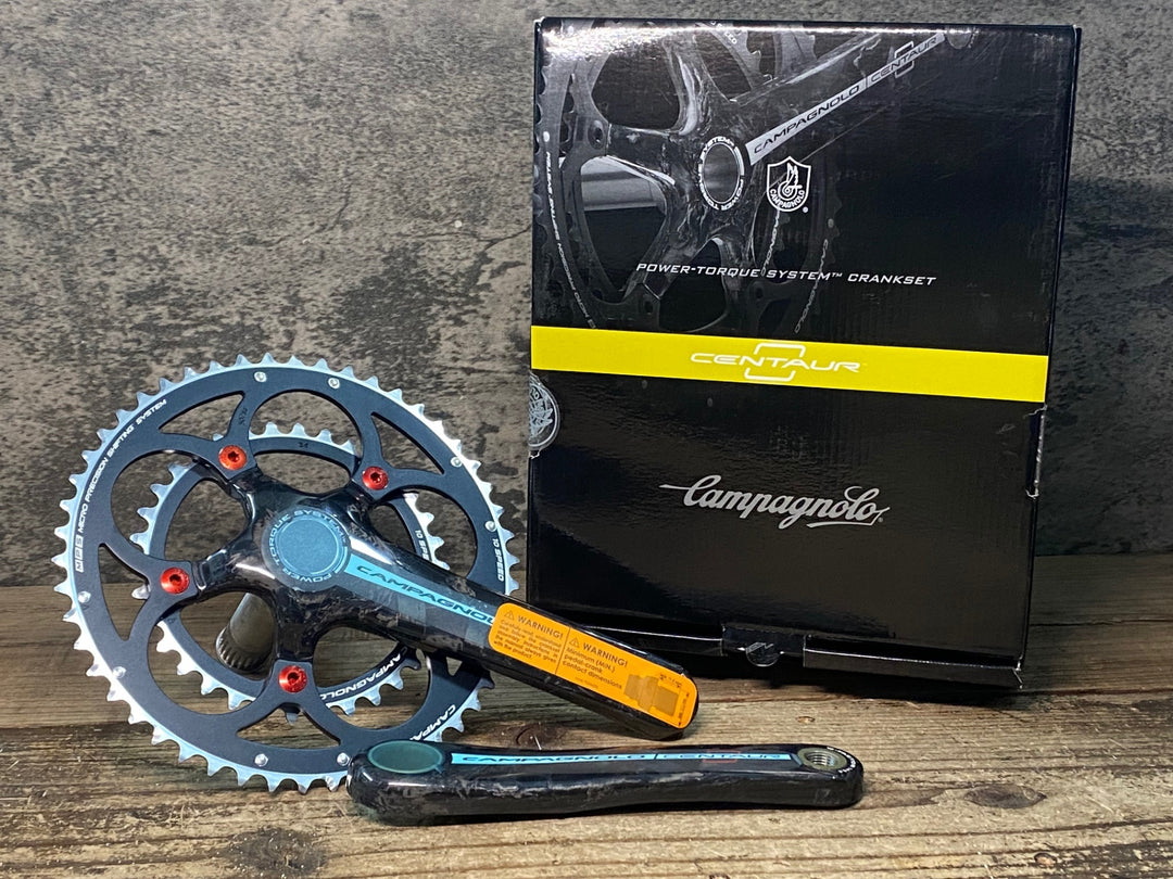 JR303 CAMPAGNOLO CENTAUR B&R CARBON FC12-CERB040C クランクセット 170mm 50/34T POWER TORQUE 10S