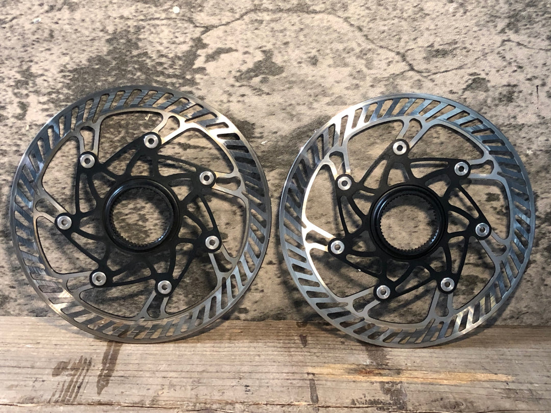 JG492 カンパニョーロ CAMPAGNOLO ディスクブレーキローター Φ160 2枚セット 厚さ1.75mm/1.75mm