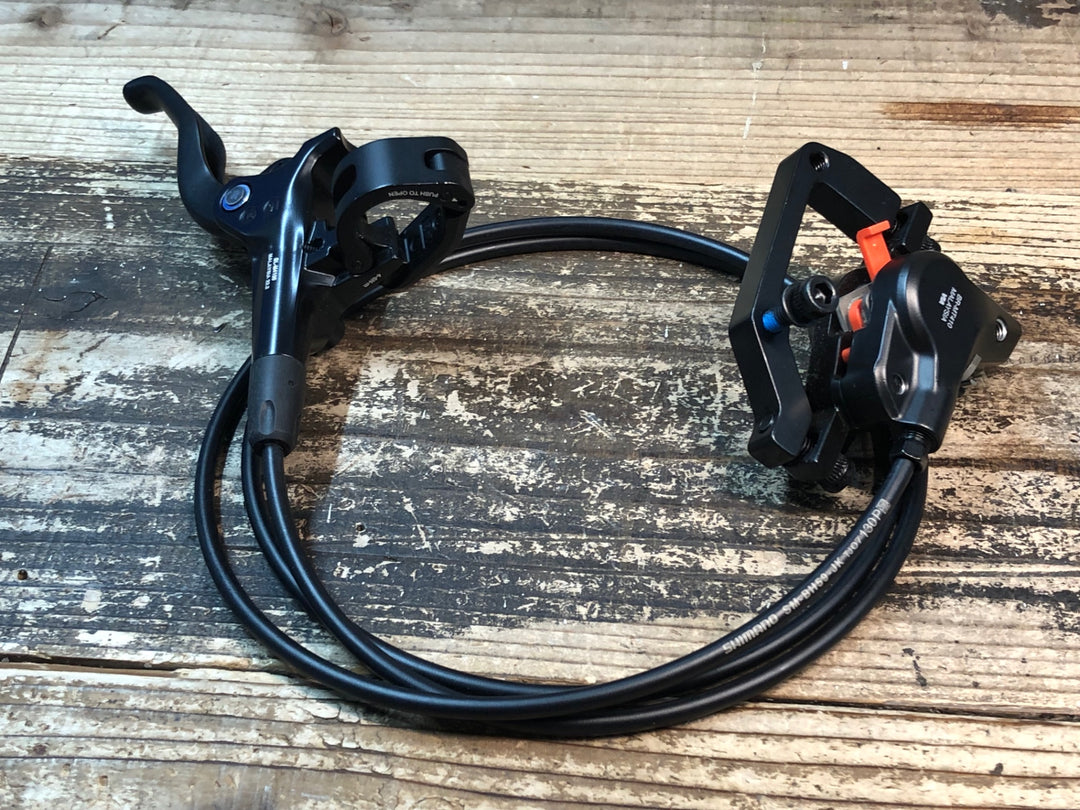 JH788 シマノ SHIMANO BL-M4100 BR-MT410 ブレーキレバー キャリパーセット