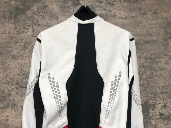KL659 ゴア GORE BIKE WEAR サイクルジャケット 白 XL 裏起毛 ※汚れ
