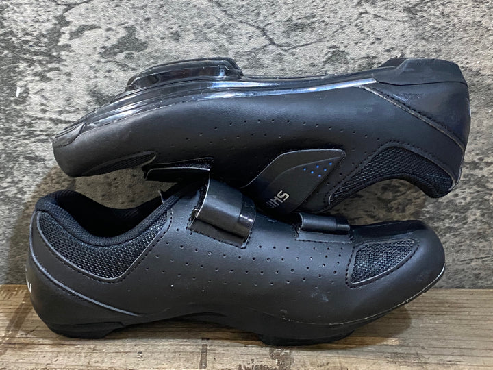 KG399 シマノ SHIMANO RP1 SH-RP100-S L ビンディングシューズ 黒 SPD 3穴 EU38 ※ペン字あり