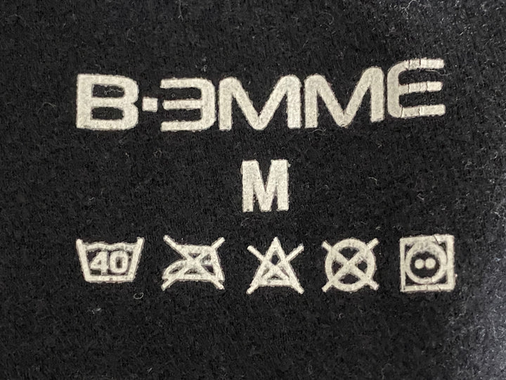 JK722 ビエンメ BENMME 裏起毛 ビブタイツ 黒 M