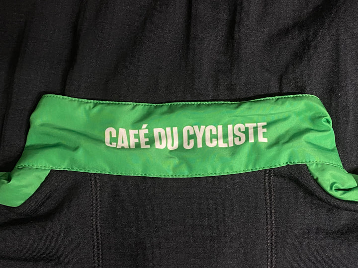 KO633 カフェドシクリステ Cafe du Cycliste Alphosine Man 長袖 サイクルジャージ XS 緑/黒