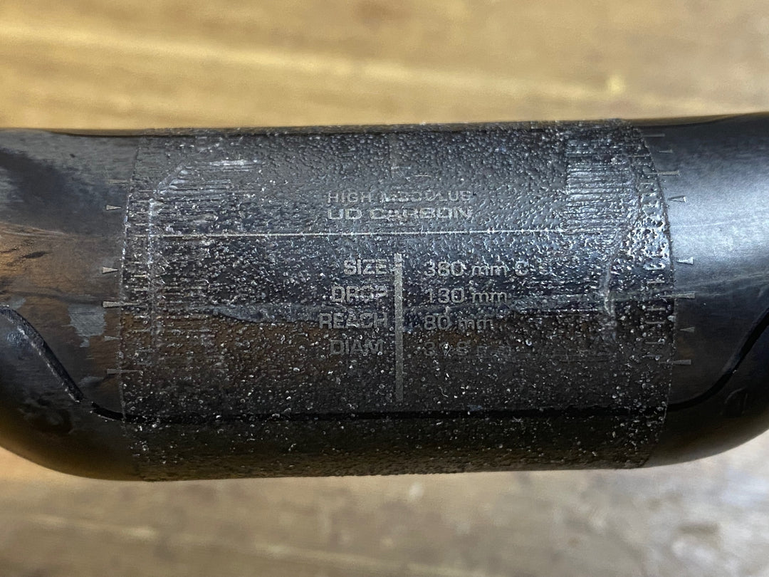 JT553 シマノプロ SHIMANO PRO VIBE SUPERLIGHT カーボン ドロップハンドル Φ31.8mm ブラケット C-C 380mm