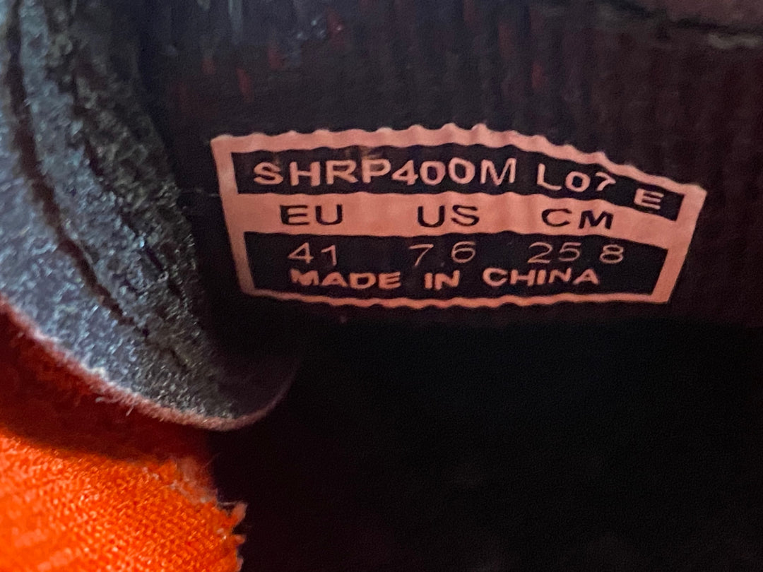 KC715 シマノ SHIMANO RP4 SHRP400 ビンディングシューズ 赤黒 EU41 3穴 ※汚れ ほつれあり