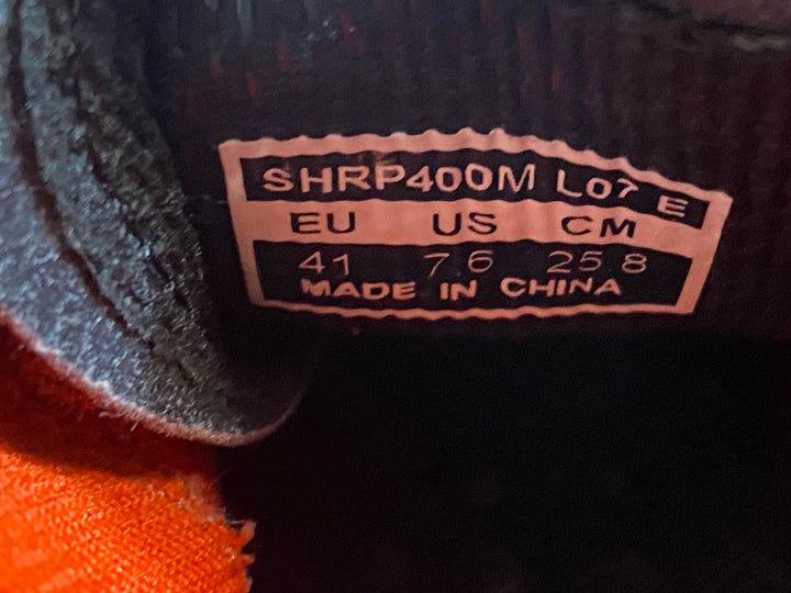 KC715 シマノ SHIMANO RP4 SHRP400 ビンディングシューズ 赤黒 EU41 3穴 ※汚れ ほつれあり
