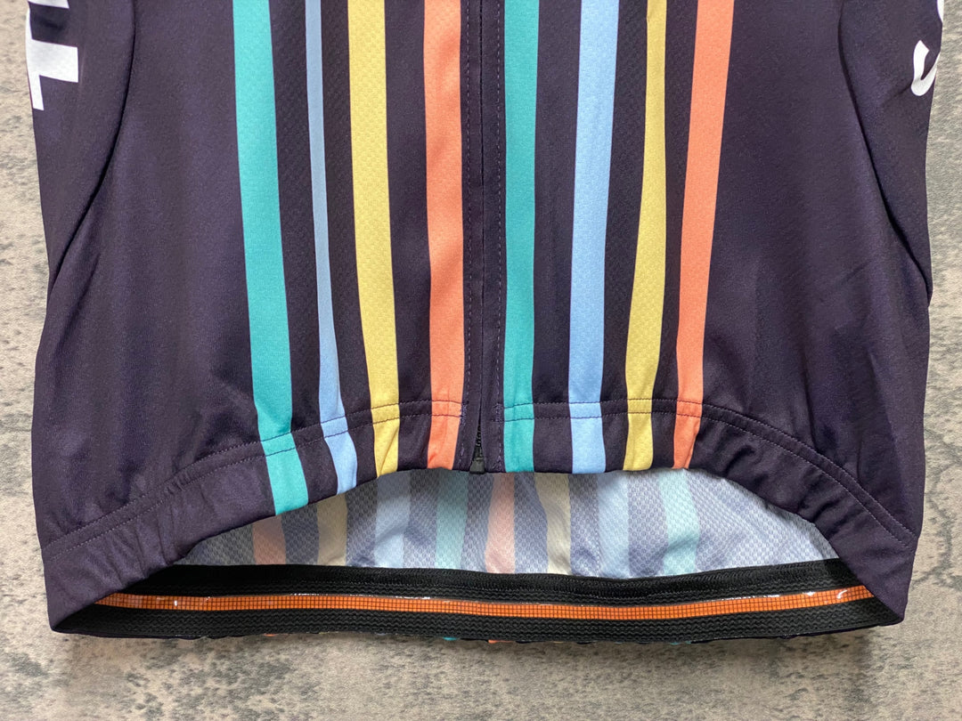 JM492 スポーツフル sportful 半袖 サイクルジャージ 黒 L TREK DROPS