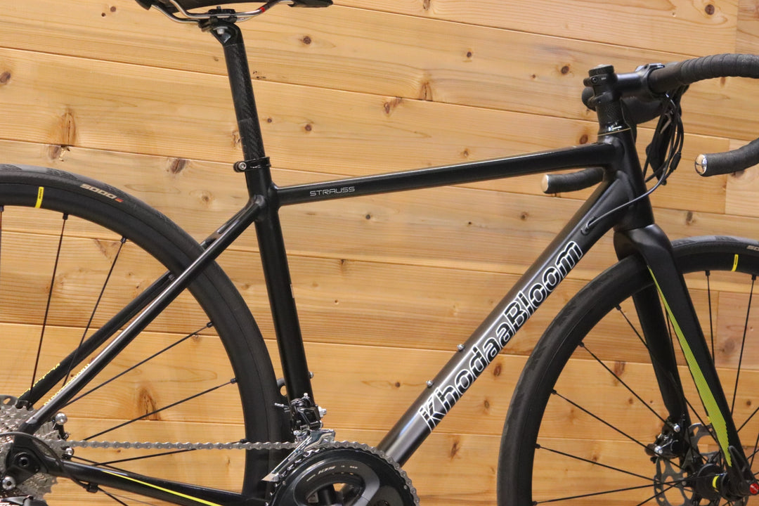 コーダーブルーム KHODAABLOOM ストラウス STRAUSS DISC RACE 2021 465サイズ 105 R7020 MAVIC KSYRIUM S 25 アルミ ロードバイク 【広島店】