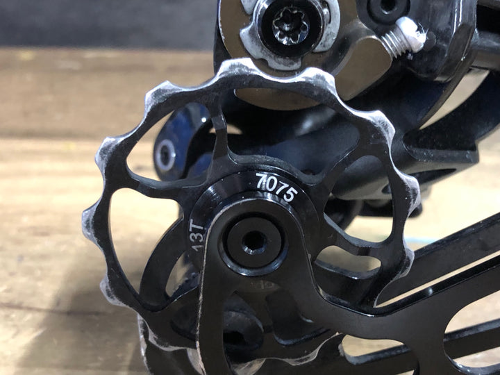 JO232 カンパニョーロ CAMPAGNOLO コーラス CHORUS 11 RD11-CH1 リアディレイラー GEAROOP CERAMIC アルミ ビックプーリー ※アジャスタマウント破損の為ジャンク