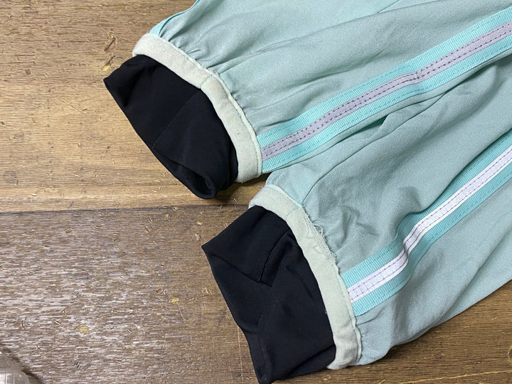 KF616 ラファ Rapha WIND JACKET 長袖 ウィンドブレーカー 水色 S ※チャック割れ、汚れあり