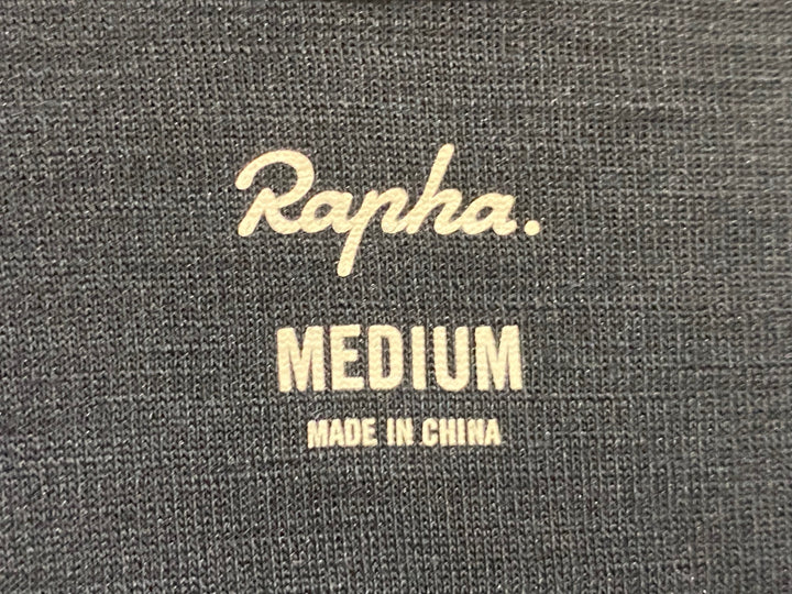KB431 ラファ Rapha CLASSIC LONG SLEEVE JERSEY Ⅱ 長袖 サイクルジャージ 黒 M
