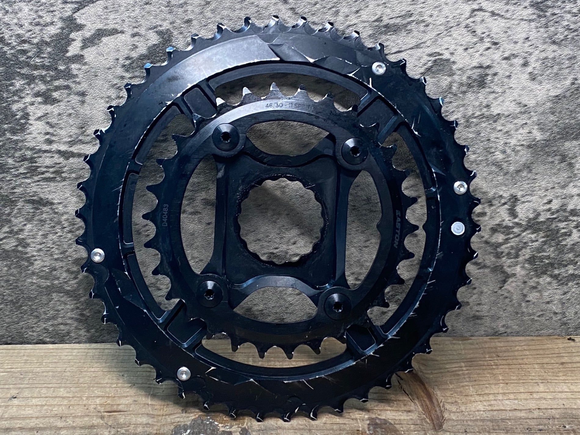 Easton 46/30T DMチェーンリング 11-12 SPEED Easton 46/30T DMチェーンリング 11-12 SPEED Easton Direct Mount