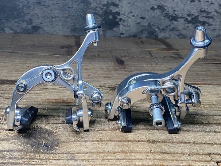 JR428 カンパニョーロ CAMPAGNOLO スケルトン キャリパーブレーキ シルバー 前後セット