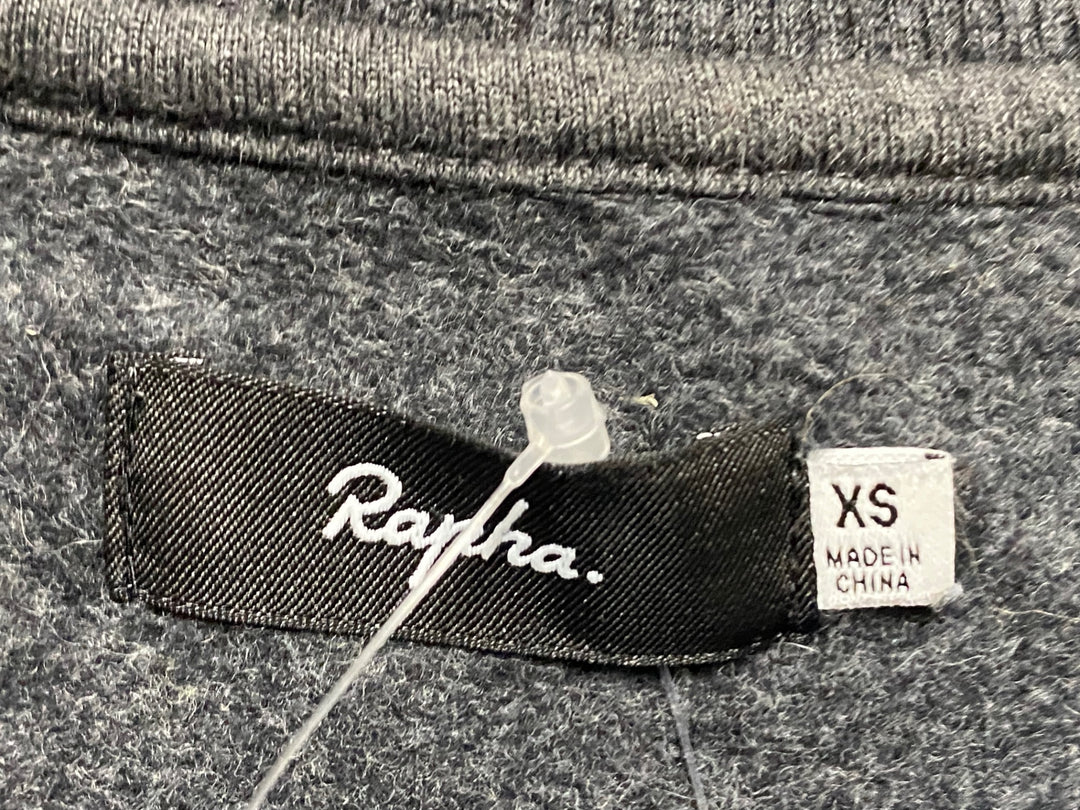 KL465 ラファ Rapha WOMEN'S LOGO SWEATSHIRT 長袖 スウェット グレー XS ※動物の毛