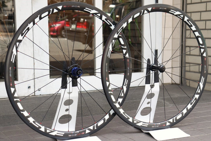 イーストン EASTON EC90 SL カーボン クリンチャー ホイールセット シマノ10S 12.5C 【横浜店】
