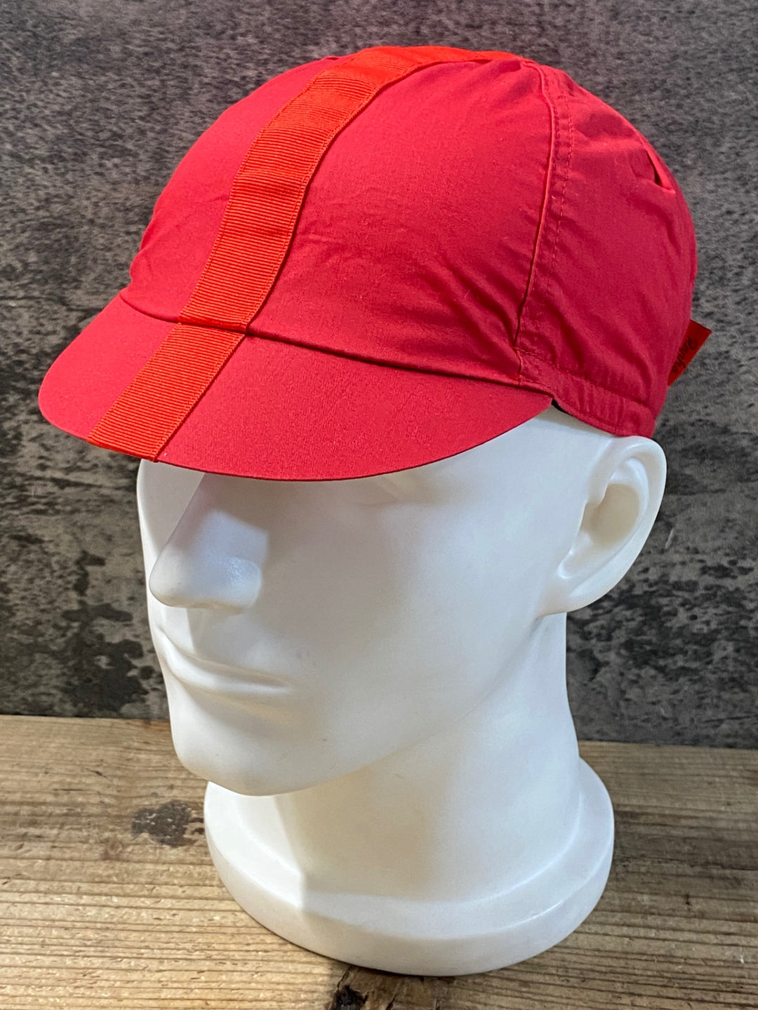 KG258 ラファ RAPHA CAP サイクルキャップ 赤 M-L