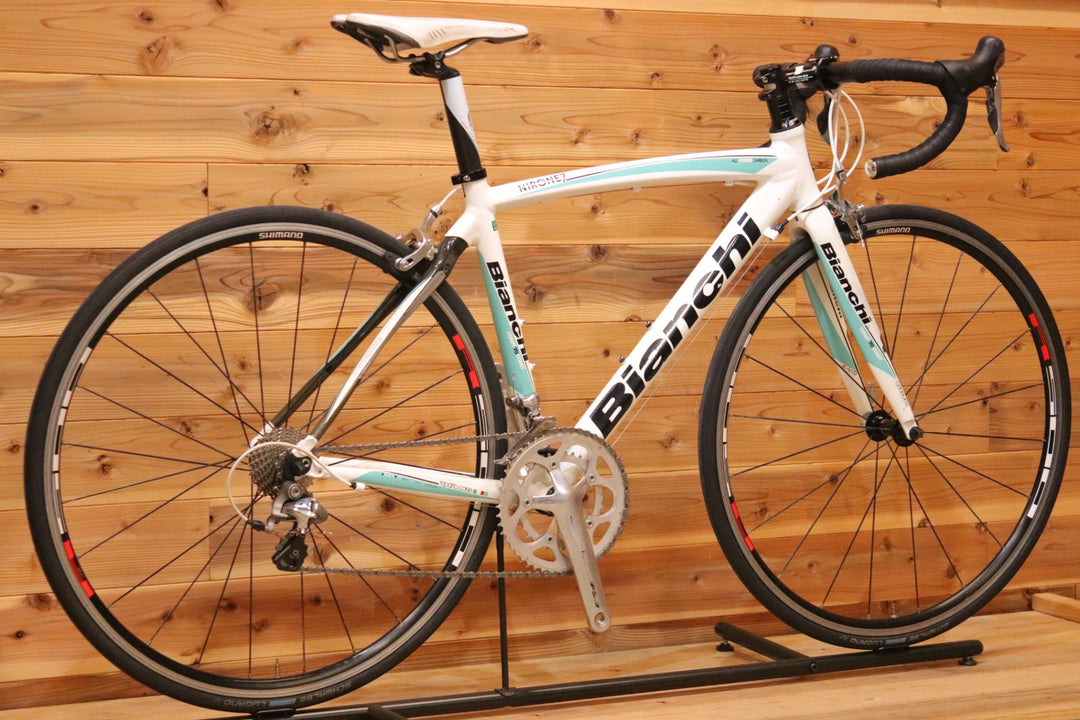ビアンキ BIANCHI ヴィアニローネ VIA NIRONE 7 RIM 2012モデル 500サイズ シマノ 105 5700 MIX 10S アルミ カーボンバック ロードバイク 【広島店】