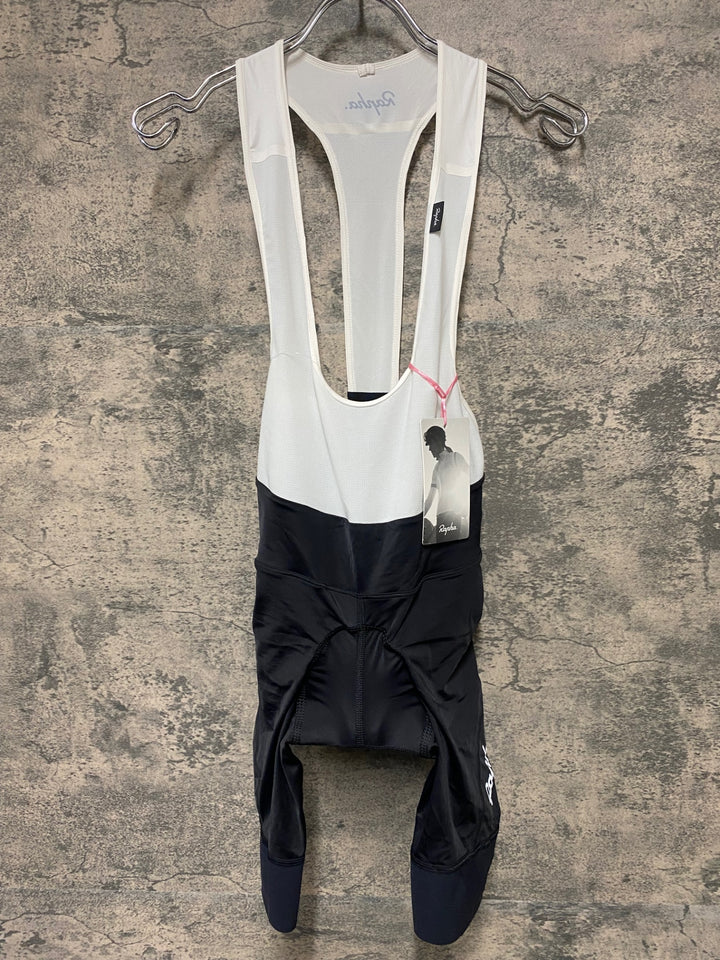JE299 ラファ Rapha WOMEN'S DETACHABLE RACE BIB SHORTS ビブショーツ ブラック ホワイト レディース XXS