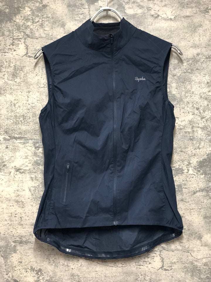 KM443 ラファ Rapha WOMEN'S GILET ジレ サイクルベスト 黒 S
