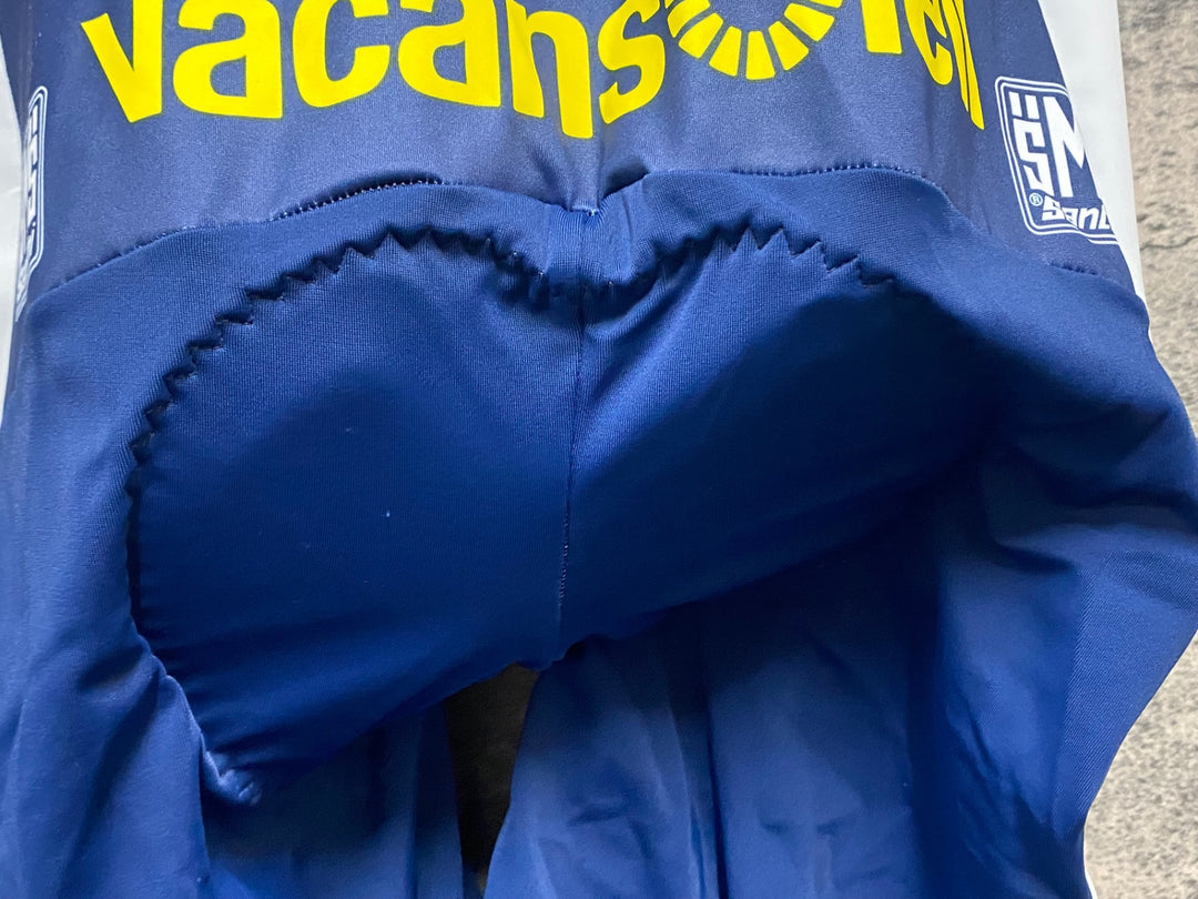 KB715 サンティーニ Santini ビブショーツ 青 白 L vacansoleil
