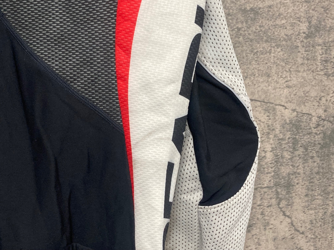 JQ566 パールイズミ PEARL iZUMi 長袖サイクルジャケット 白 L 裏起毛