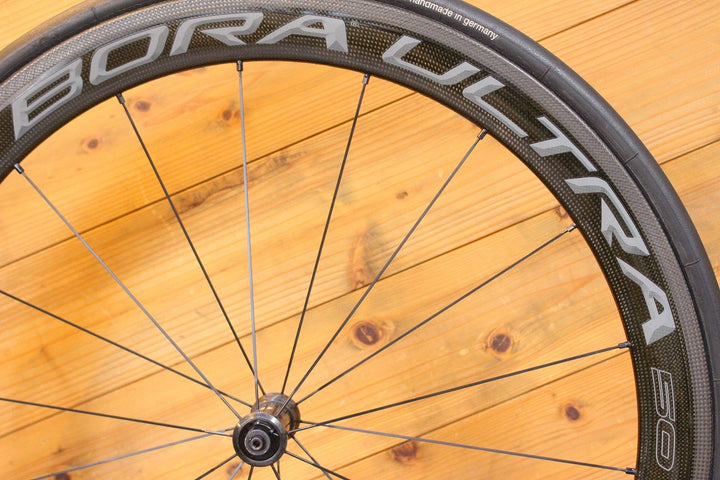 カンパニョーロ CAMPAGNOLO ボーラ BORA ULTRA 50 AC3 カーボン チューブラー シマノ 11/12S ホイールセット 外幅24.2mm 【【名古屋店】