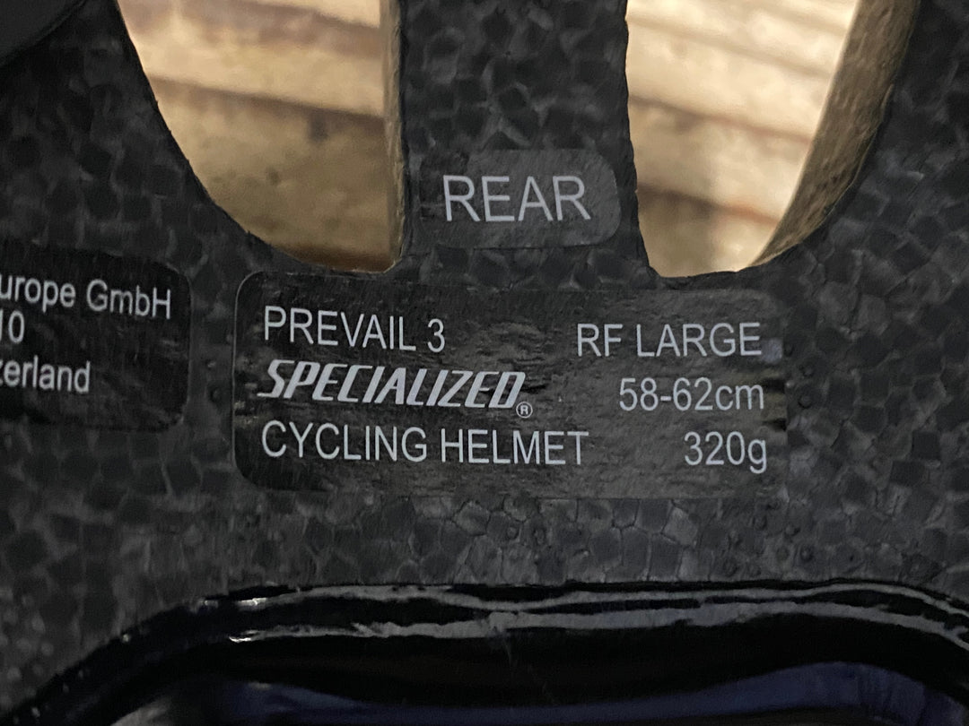 KK519 スペシャライズド SPECIALIZED エスワークス S-WORKS プリヴェイル PREVAIL 3 ヘルメット 黒 Lサイズ 58-62cm 2024年製