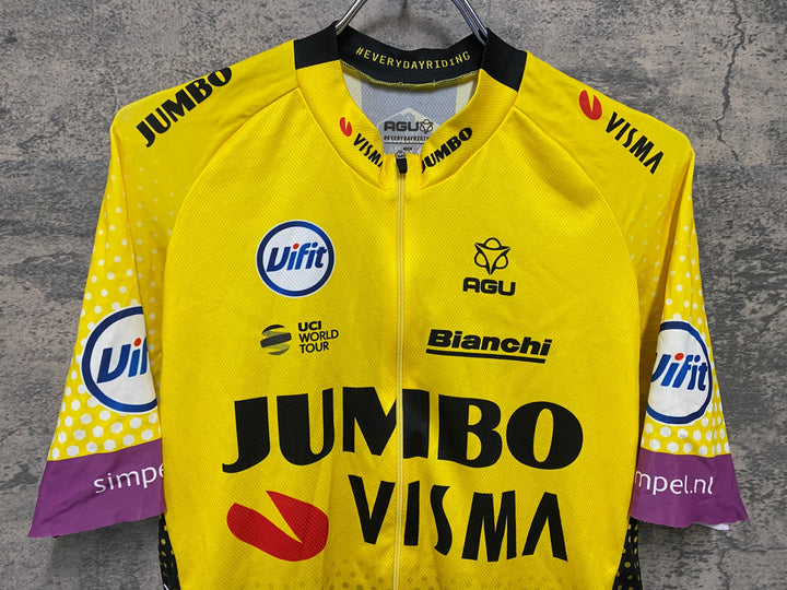 JP882 アグ AGU 半袖サイクルジャージ L JUMBO VISMA