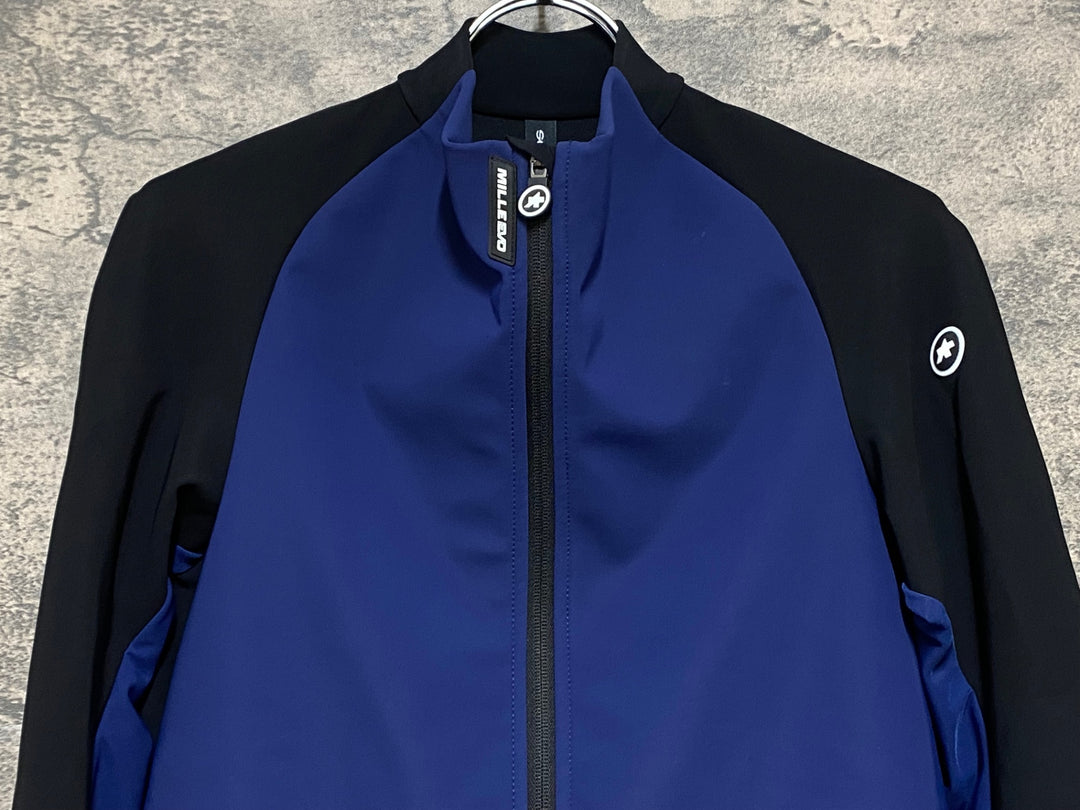 KQ170 アソス ASSOS MILLE GT WINTER JACKET EVO 長袖 サイクルジャケット ネイビー M