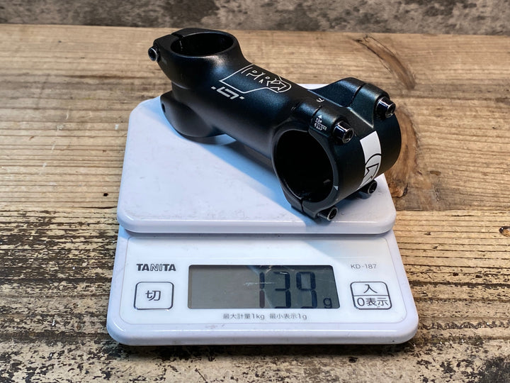 JO834 シマノ SHIMANO PRO LT アルミ ステム 黒 80mm Φ31.8 OS