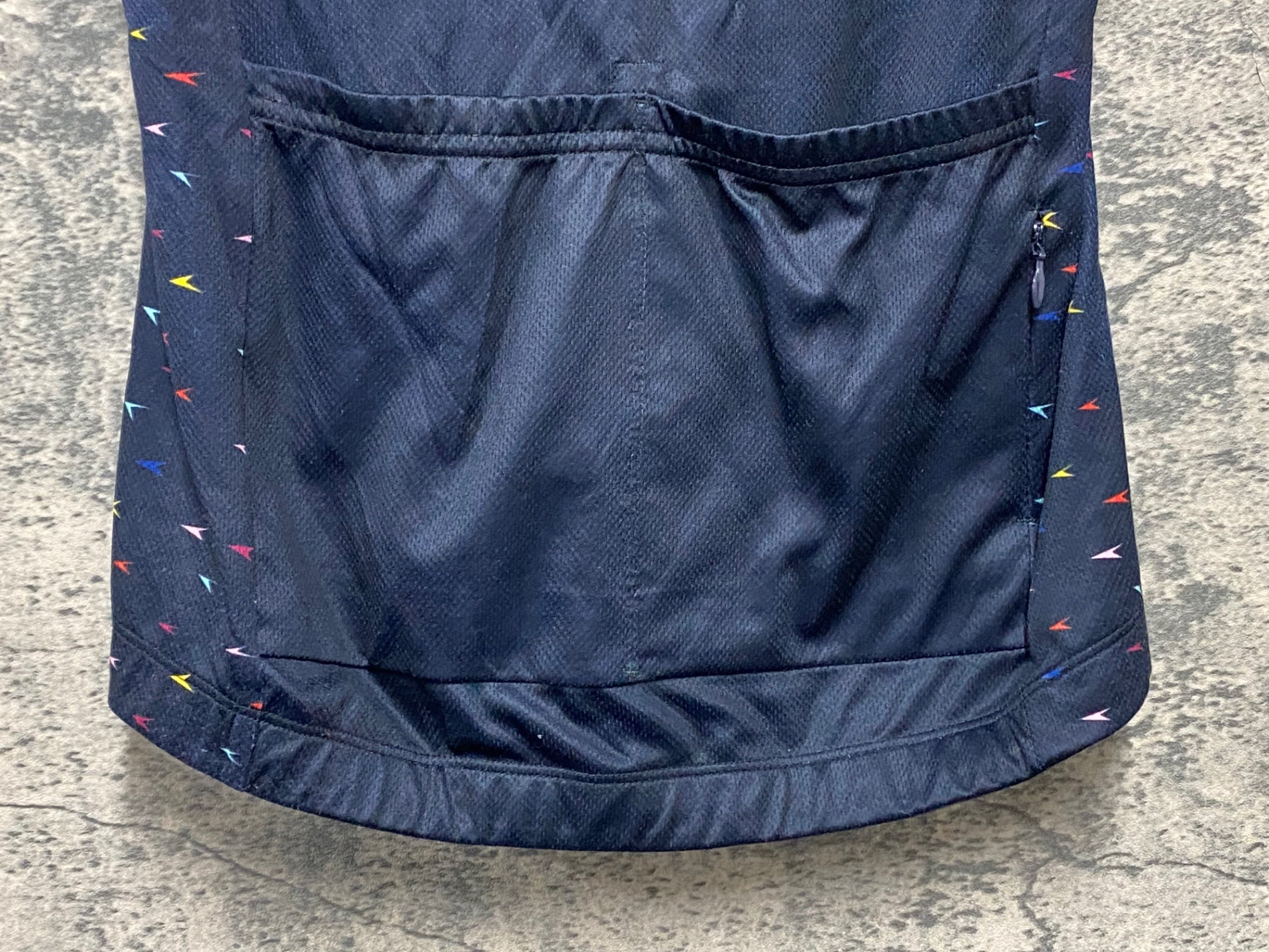 KA227 ラファ Rapha TEMPEST JERSEY 半袖 サイクルジャージ 紺 XS