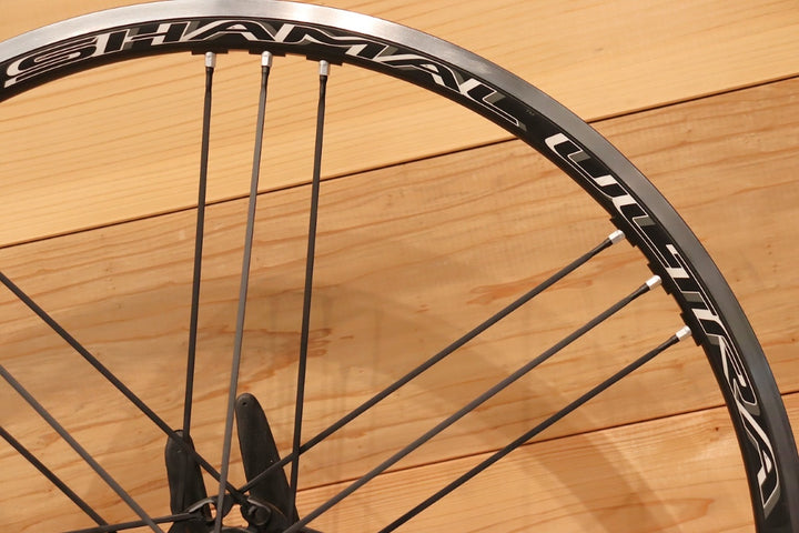 カンパニョーロ CAMPAGNOLO シャマル ウルトラ SHAMAL ULTRA アルミ クリンチャー ホイールセット シマノ 11/12S 17C 【千葉店】