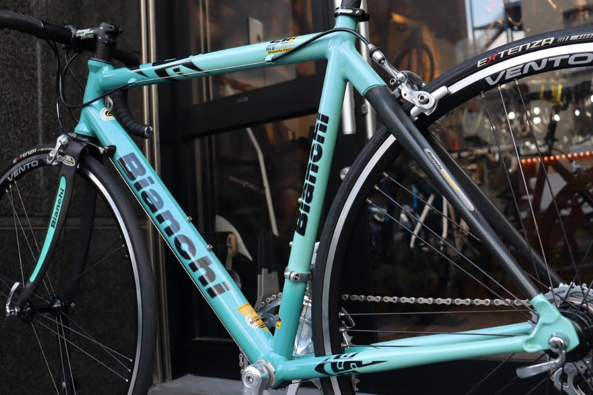 ビアンキ BIANCHI SL3 ALU/CARBON 2004モデル 550サイズ カンパニョーロ ケンタウル 10S アルミ カーボンバック  ロードバイク 【東京南麻布店】