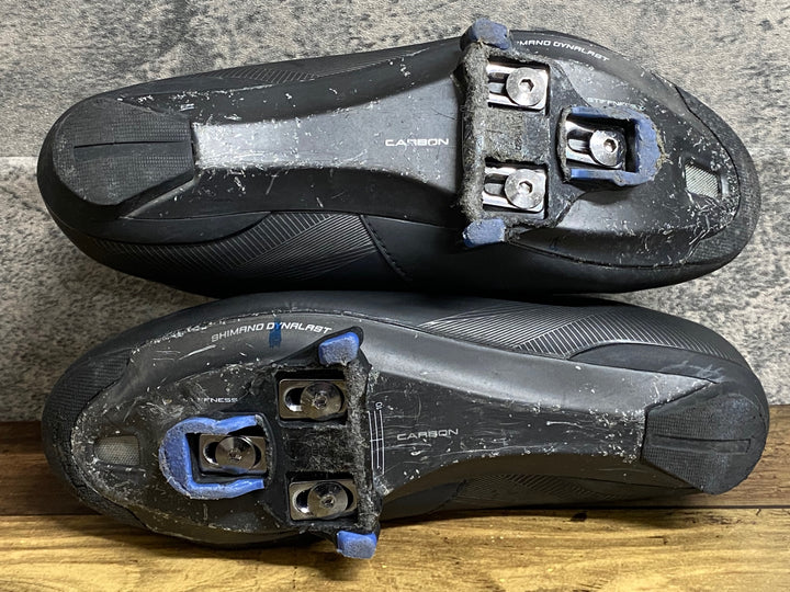 JM018 シマノ SHIMANO RC7 SHRC701M L01 E ビンディングシューズ 3穴 黒 EU40.5