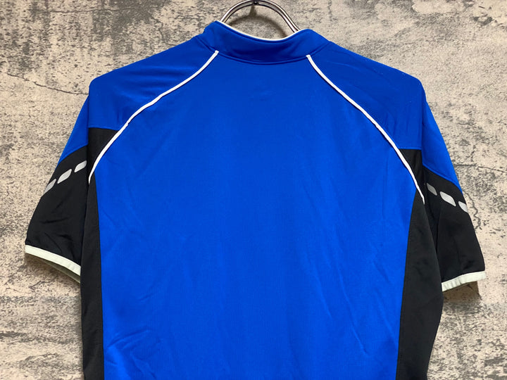 KF344 パールイズミ PEARL iZUMi 半袖 サイクルジャージ 青 L