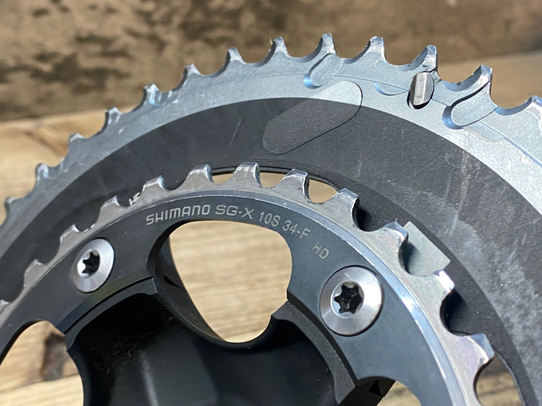 JU256 シマノ SHIMANO デュラエース DURA-ACE FC-7950 クランクセット 50/34T 170mm