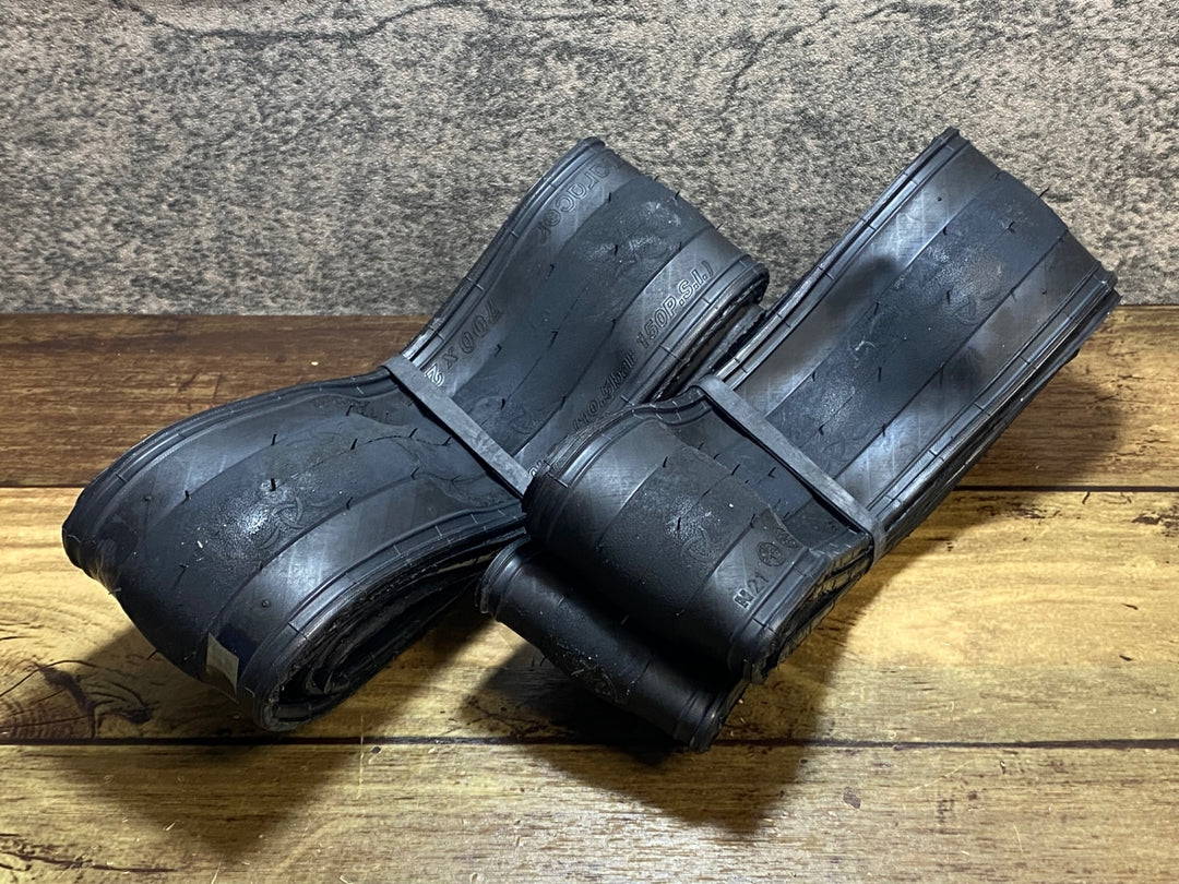 JT736 パナレーサー PANARACER アジリスト AGILEST LIGHT タイヤ クリンチャー 700×23C 黒 2本セット 未使用