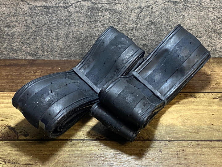 JT736 パナレーサー PANARACER アジリスト AGILEST LIGHT タイヤ クリンチャー 700×23C 黒 2本セット 未使用